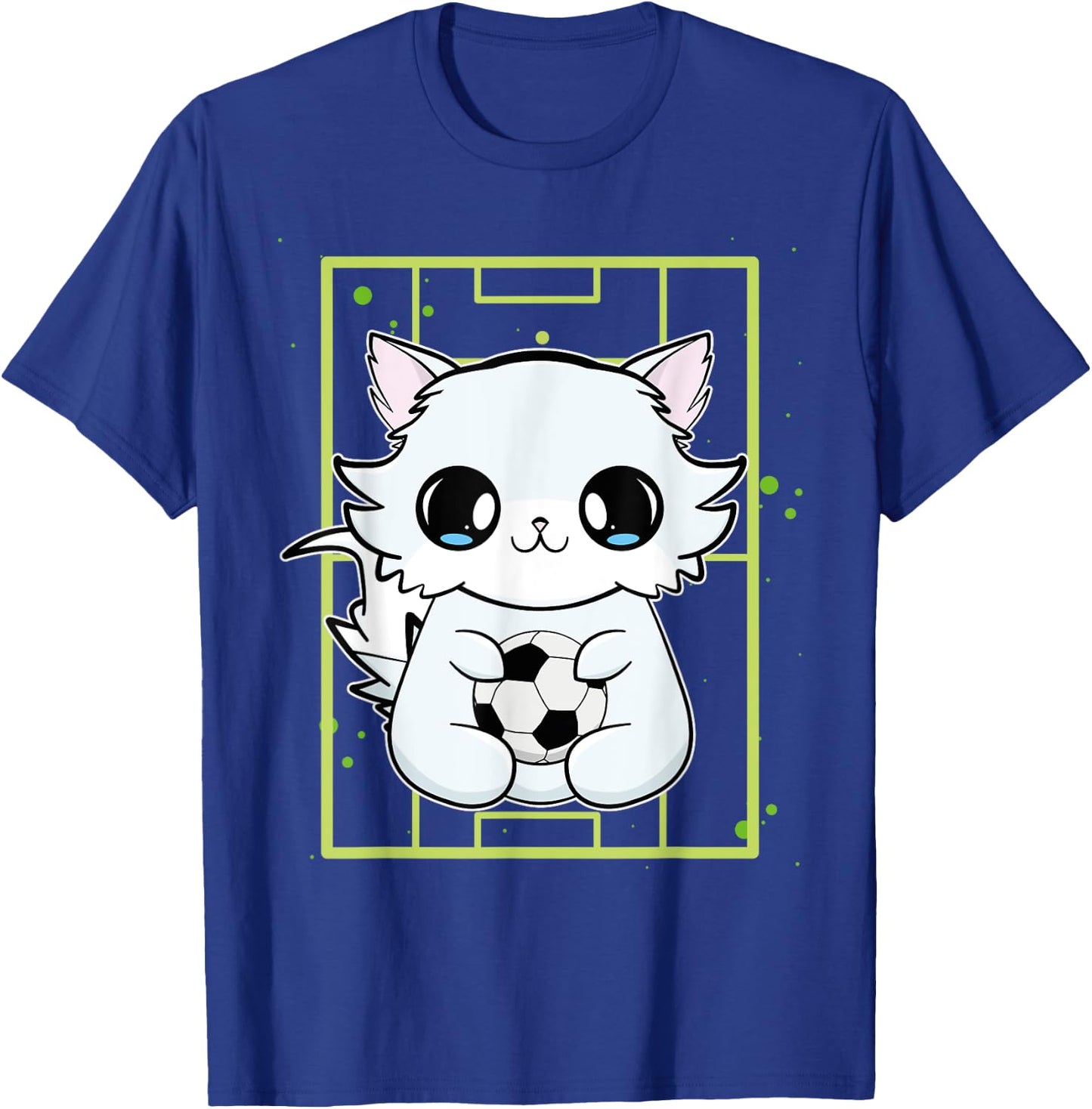 Arctic Fox Soccer Ball T-Shirt - T-Shirt | Royal