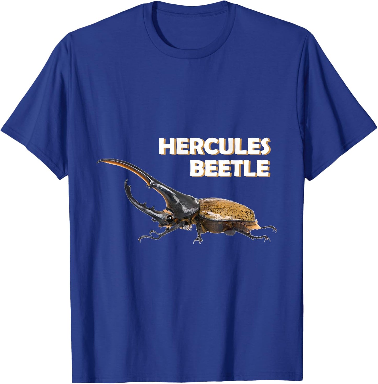 Hercules Beetle Bug Photo T-Shirt - T-Shirt | Royal