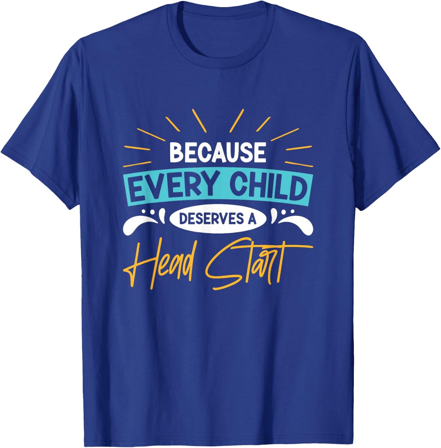 Headstart Teacher Early Head Start T-Shirt - T-Shirt | Royal