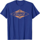 Vintage Newport, RI Boating Established 1639 Beach Souvenir T-Shirt - T-Shirt | Royal