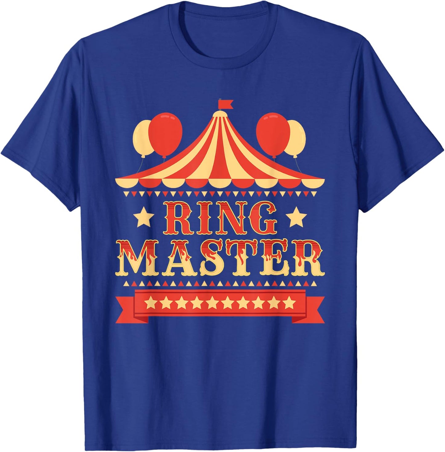 Ringmaster - Circus Birthday Party Circus Costume Small T-Shirt - T-Shirt | Royal