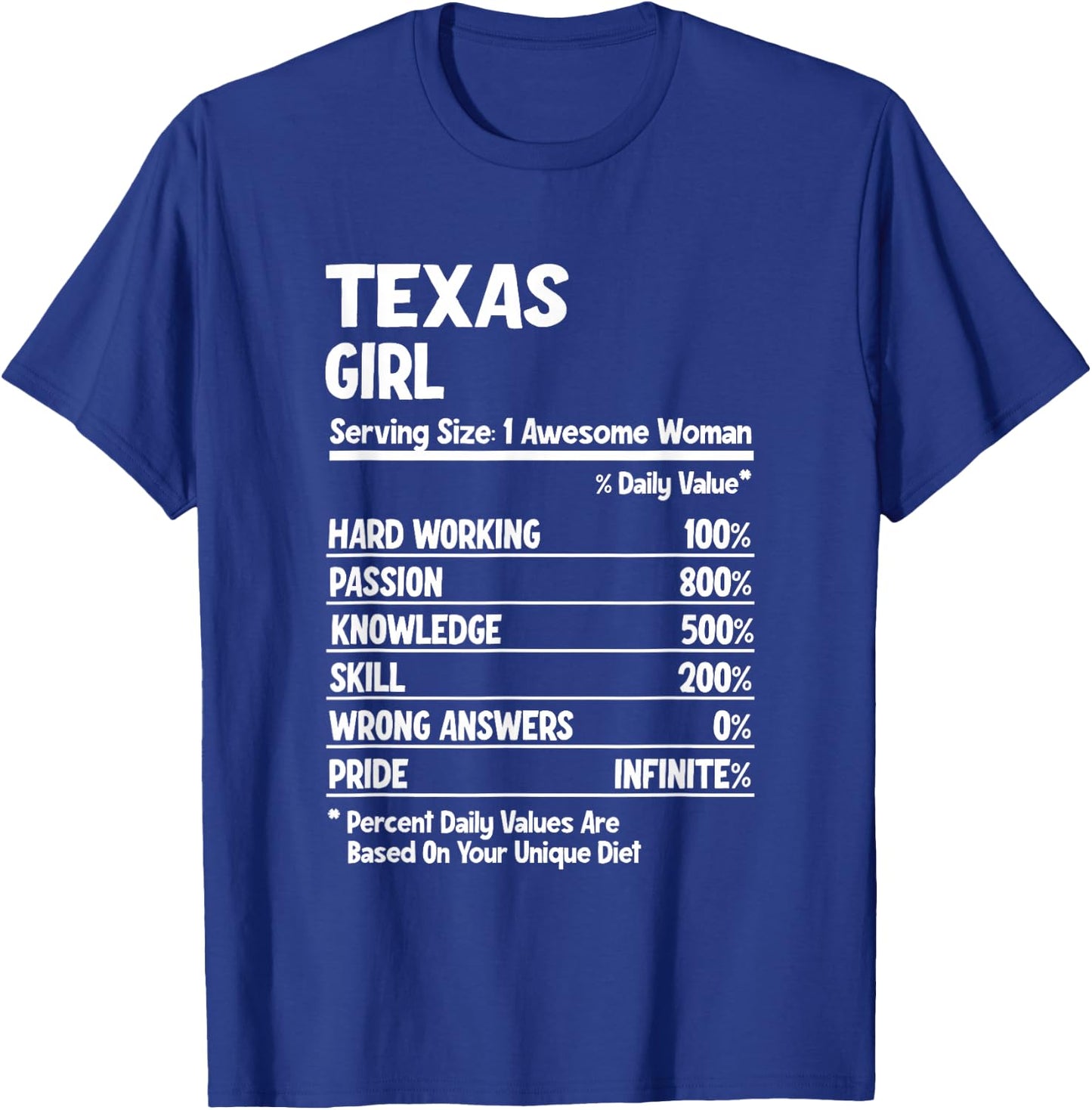 Texas Girl T-Shirt - T-Shirt | Royal