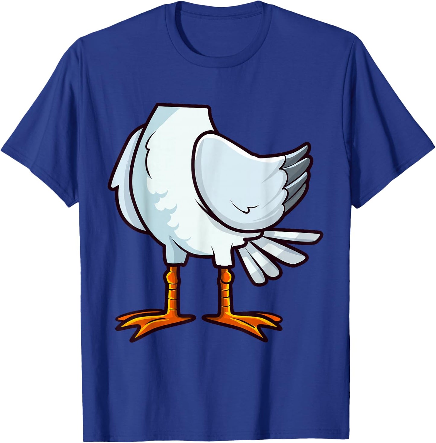 Seagull Funny Halloween Costume Party Cosplay Seabirds Kids T-Shirt - T-Shirt | Royal