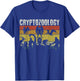 Cute Cryptid Monsters Bigfoot Mothman Dogman Cryptozoology T-Shirt - T-Shirt | Royal