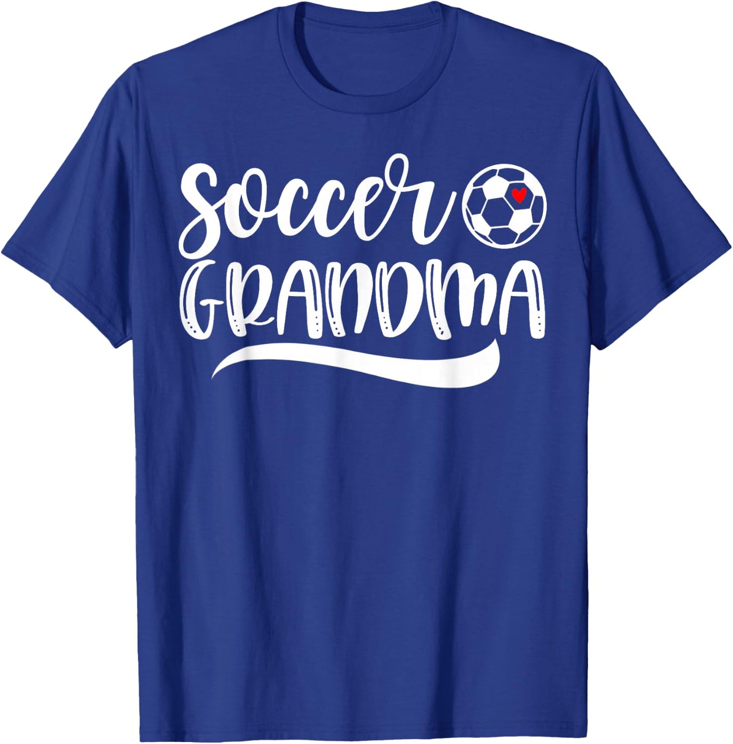 Funny Soccer Grandma Soccer Lover Mother's Day T-Shirt - T-Shirt | Royal