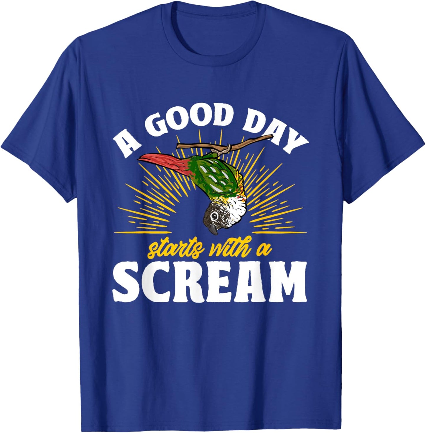 Green Cheek Conure Parrot Bird Conure T-Shirt - T-Shirt | Royal