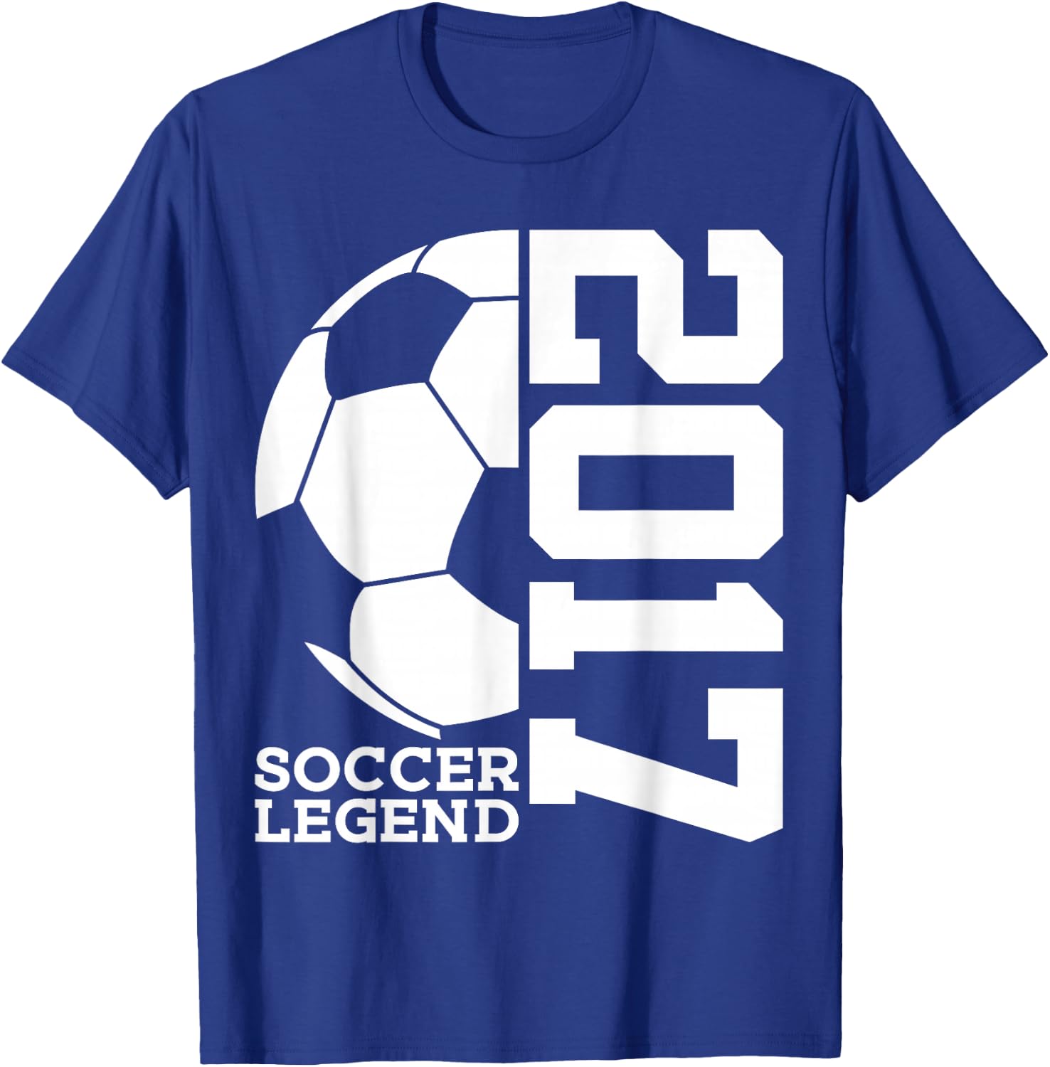 9th Birthday Soccer Legend 2017 T-Shirt - T-Shirt | Royal