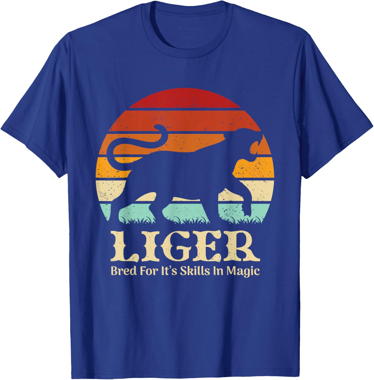 Liger Bred For Ist Skills In Magic T-Shirt - T-Shirt | Royal