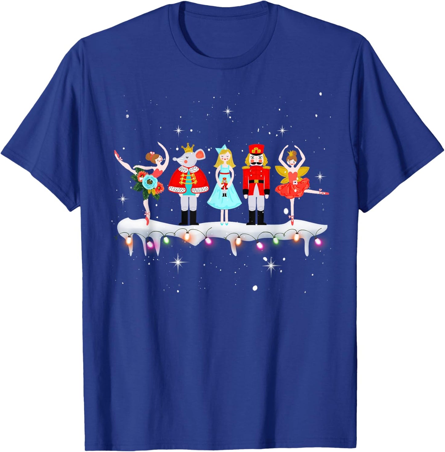 Christmas Ballet Clara Mouse King Princess Nutcracker T-Shirt - T-Shirt | Royal
