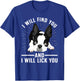 Cute Boston Terrier Art Women Boston Terrier Lover T-Shirt - T-Shirt | Royal