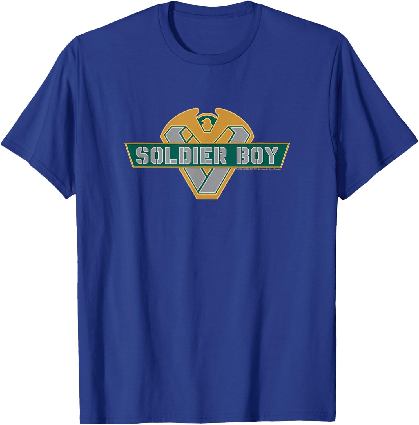 The Boys Soldier Boy Crest T-Shirt - T-Shirt | Royal