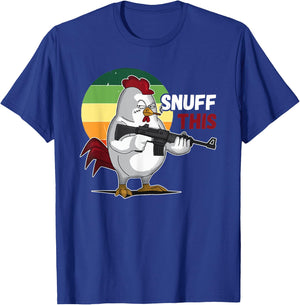 The Rooster Snuff This Funny Animal Saying T-Shirt - T-Shirt | Royal