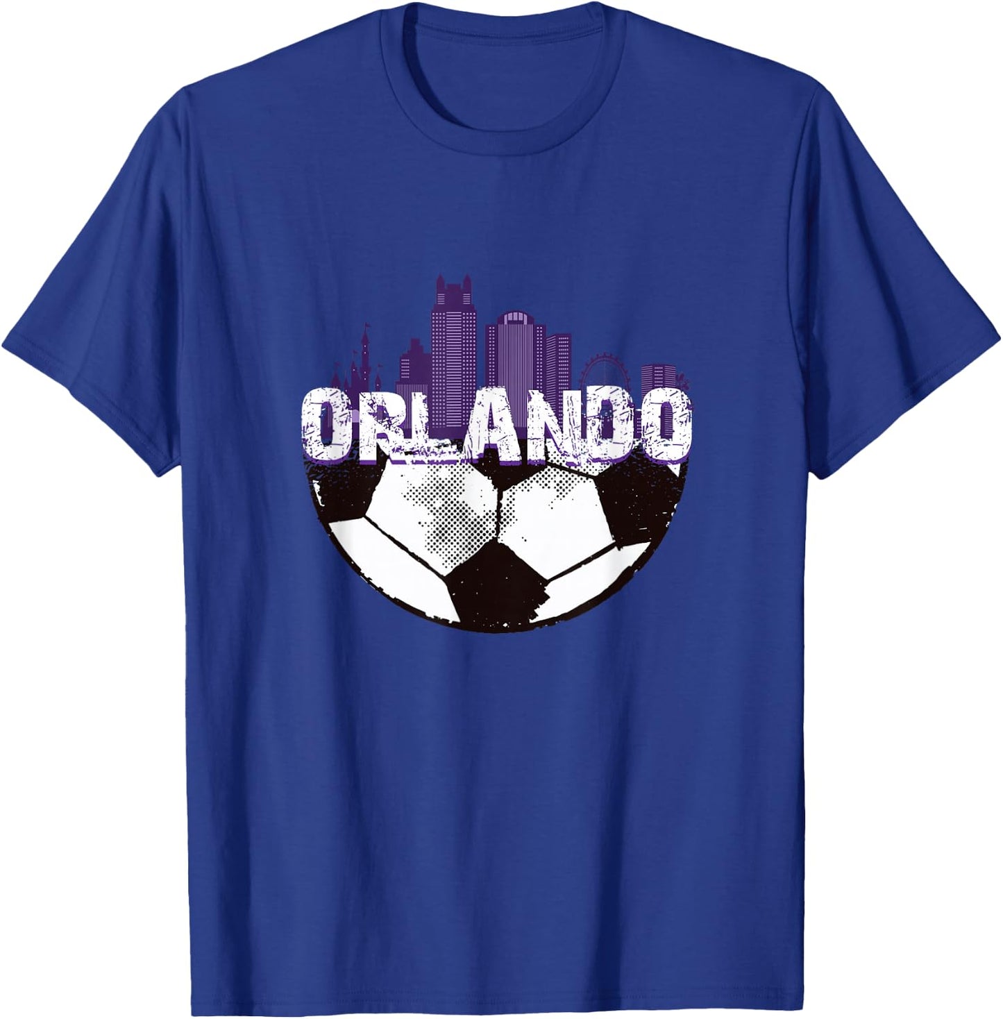 Orlando fan fc t shirt T-Shirt - T-Shirt | Royal