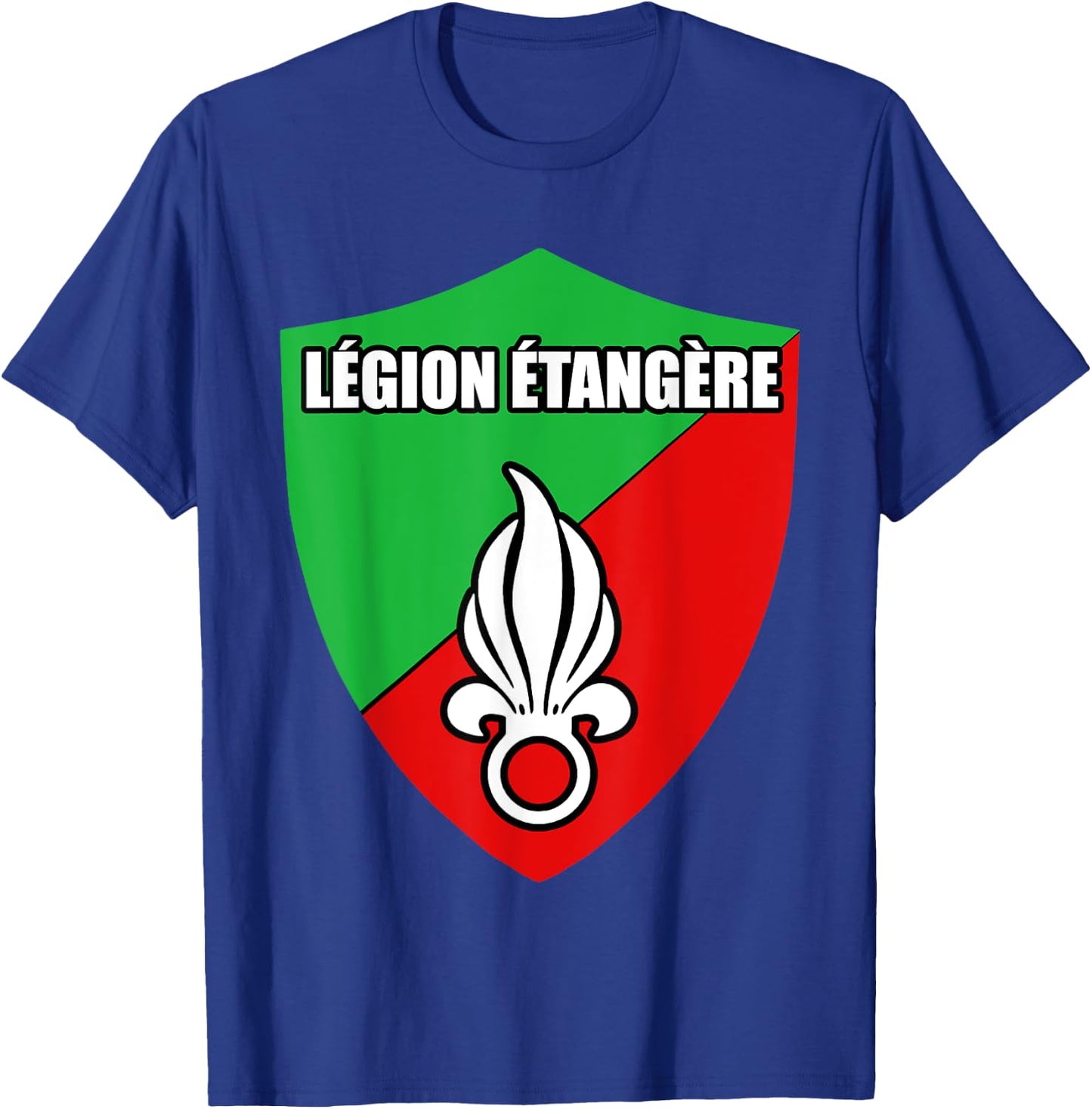 France Foreign Legion Etangere Military Crest T-Shirt - T-Shirt | Royal