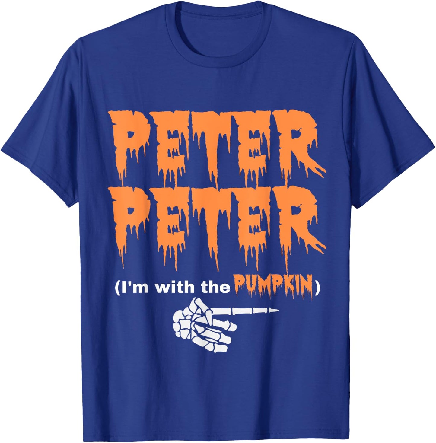 Peter Pumpkin Eater Halloween Matching Couples Costume T-Shirt - T-Shirt | Royal