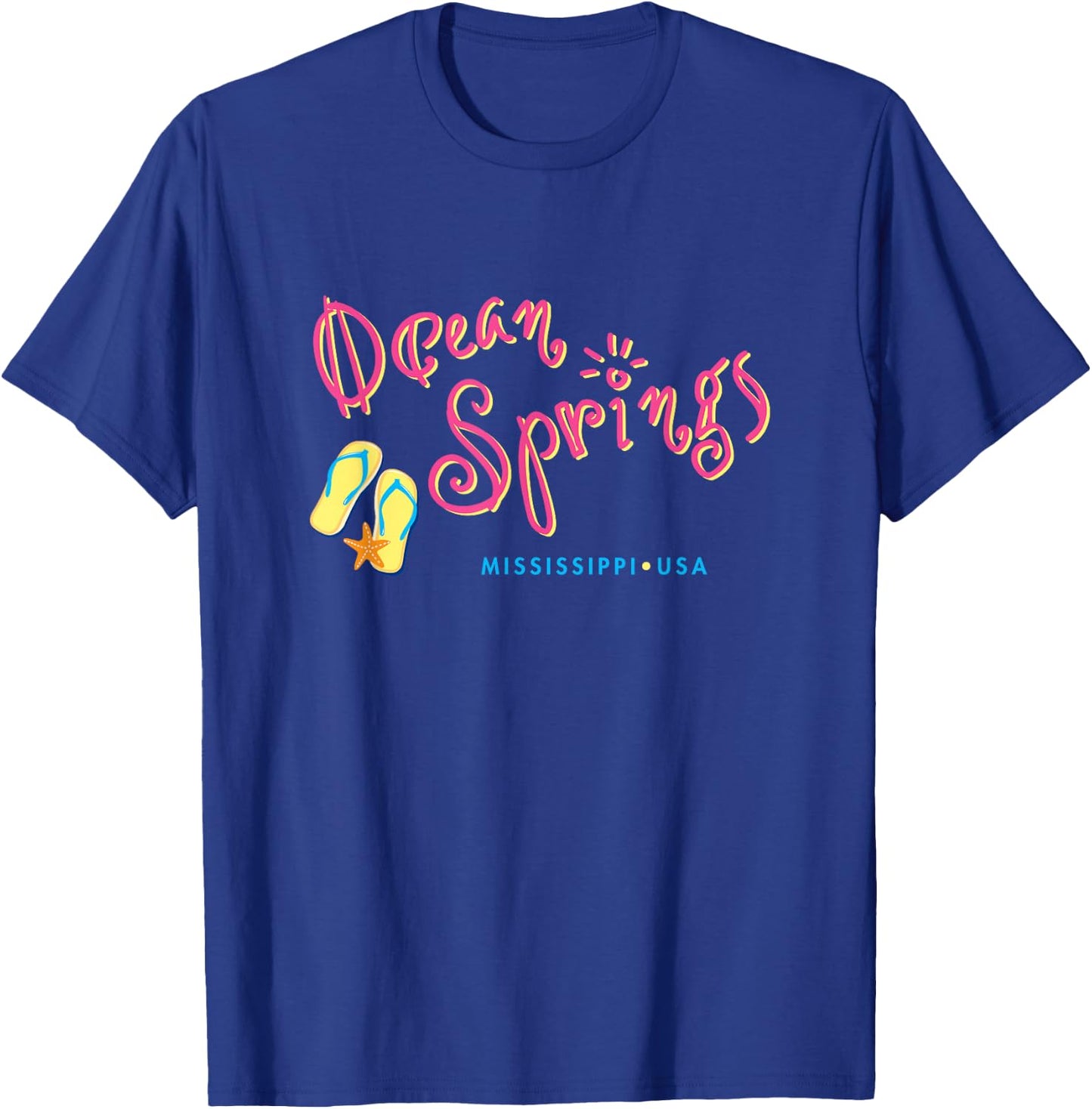 Ocean Springs Mississippi T-Shirt - T-Shirt | Royal