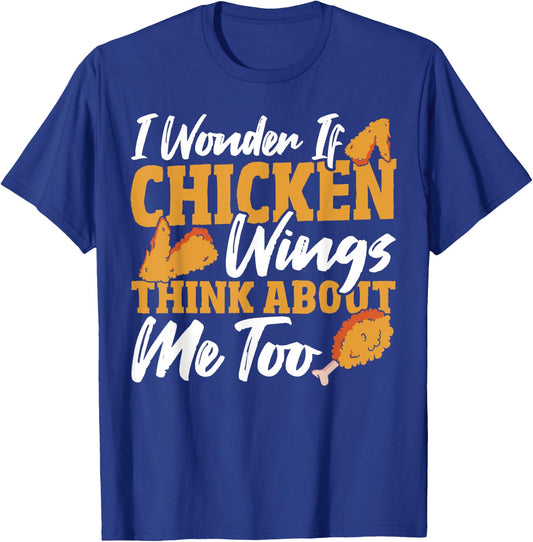 Chicken-Wings Food Chickenwing Yummy Chicken Wing T-Shirt - T-Shirt | Royal