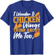 Chicken-Wings Food Chickenwing Yummy Chicken Wing T-Shirt - T-Shirt | Royal
