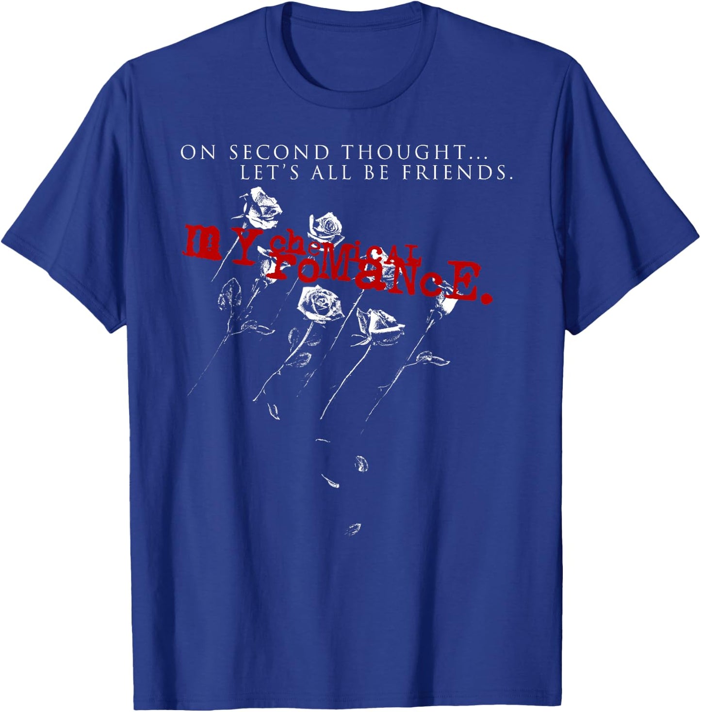 My Chemical Romance Let's All Be Friends T-Shirt - T-Shirt | Royal