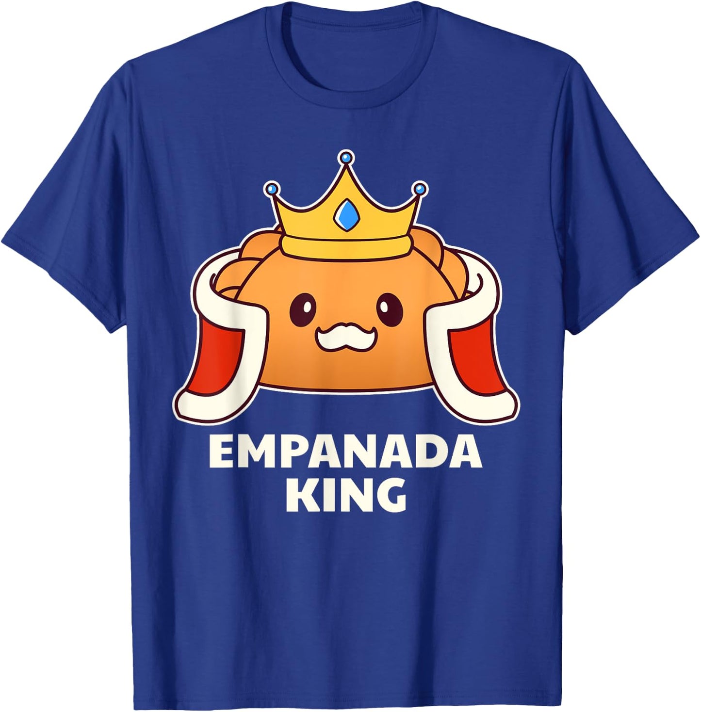 Empanada King - Funny Street Food T-Shirt - T-Shirt | Royal