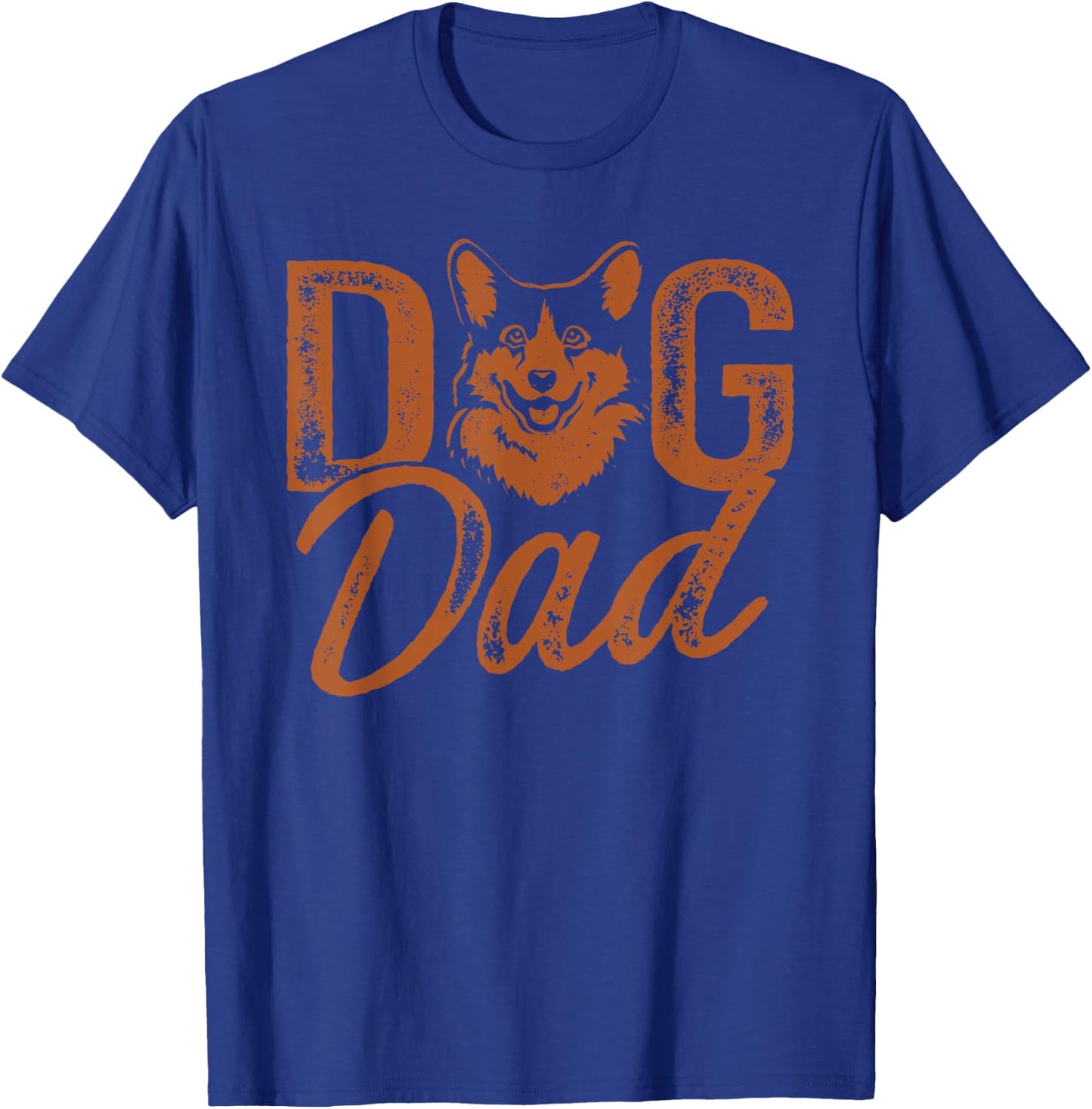 Corgi Dog Dad Men T-Shirt - T-Shirt | Royal