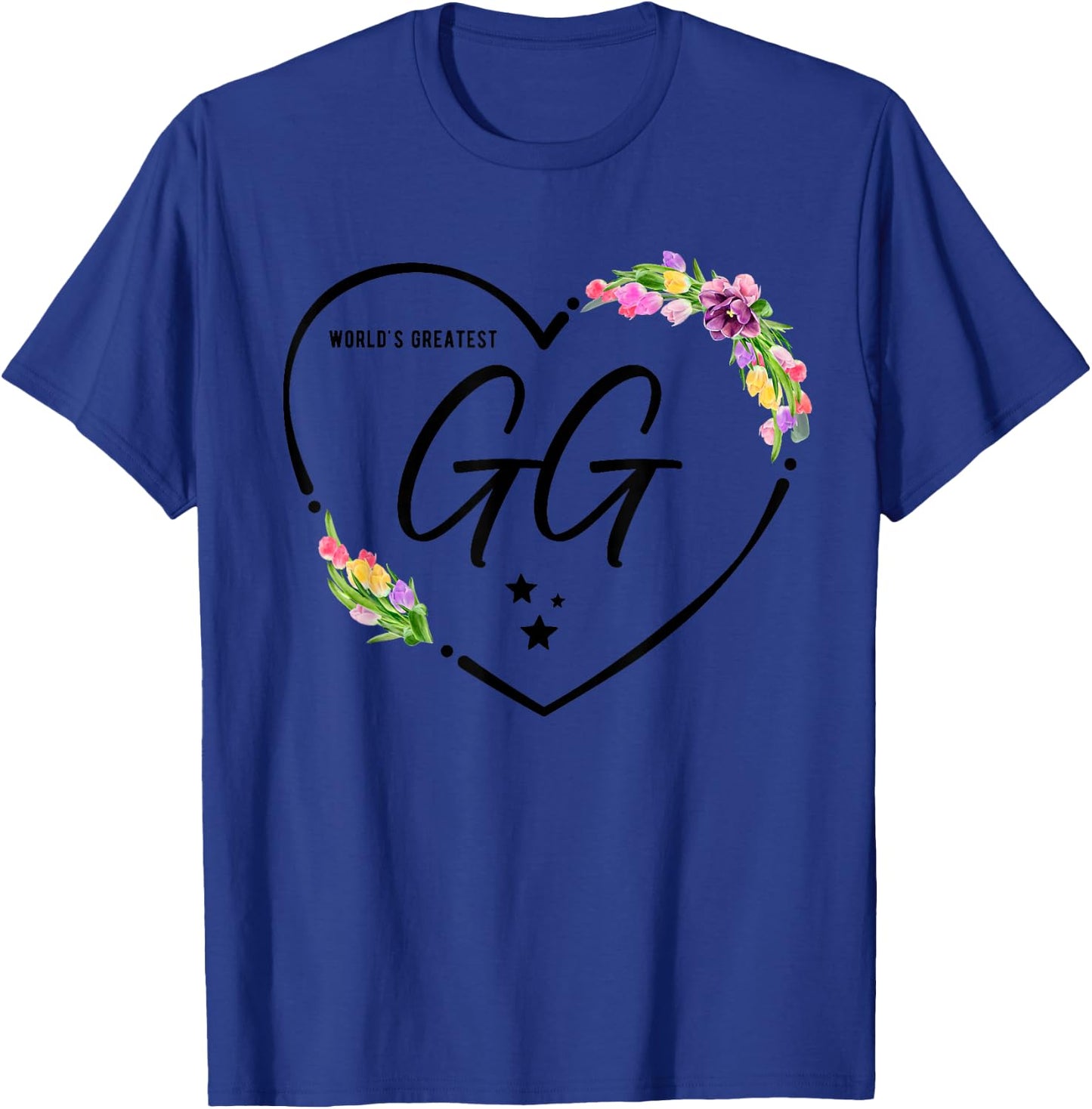 World's Greatest GG for the Best GG Ever T-Shirt - T-Shirt | Royal