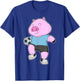 Pig Soccer player Soccer Sports T-Shirt - T-Shirt | Royal