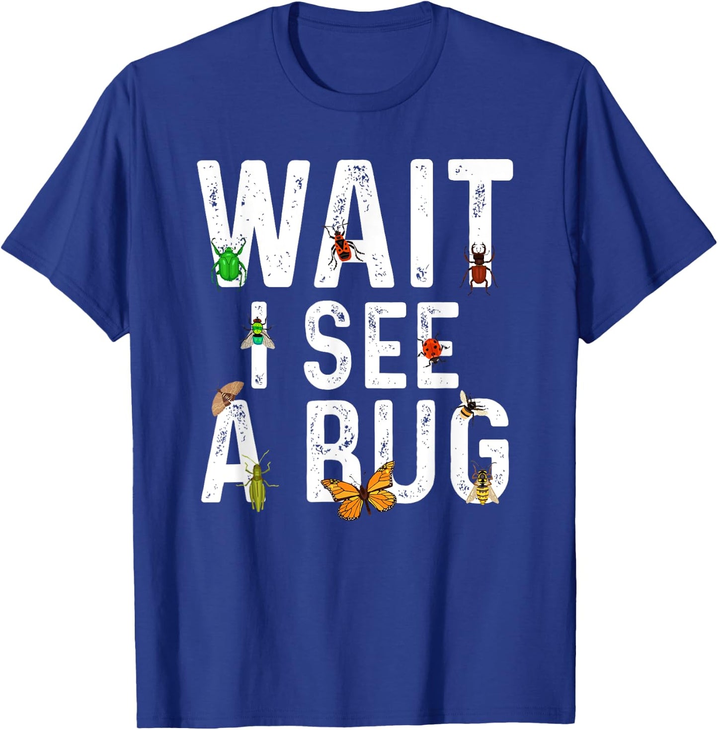 Cool Entomology Women Kids Lady Bug Lover Insect T-Shirt - T-Shirt | Royal
