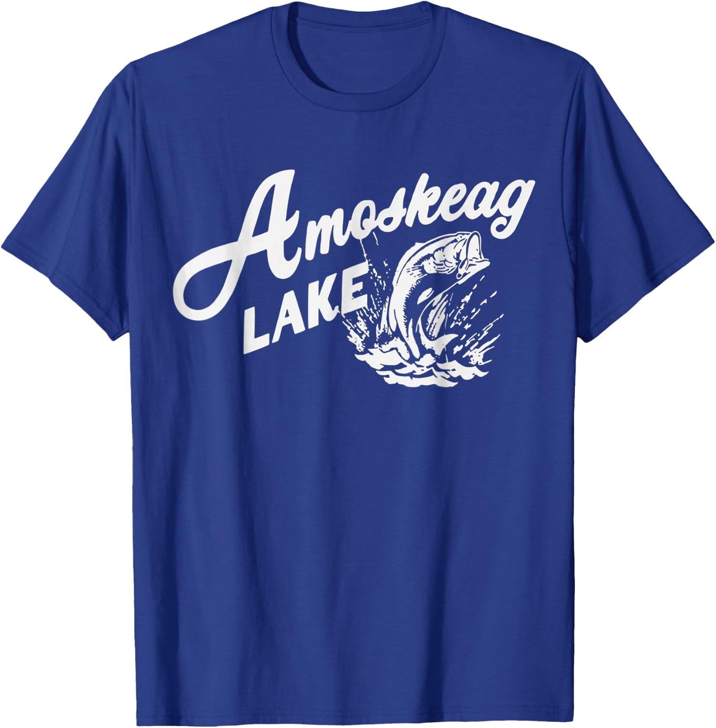 Amoskeag Lake New Hampshire T-Shirt - T-Shirt | Royal