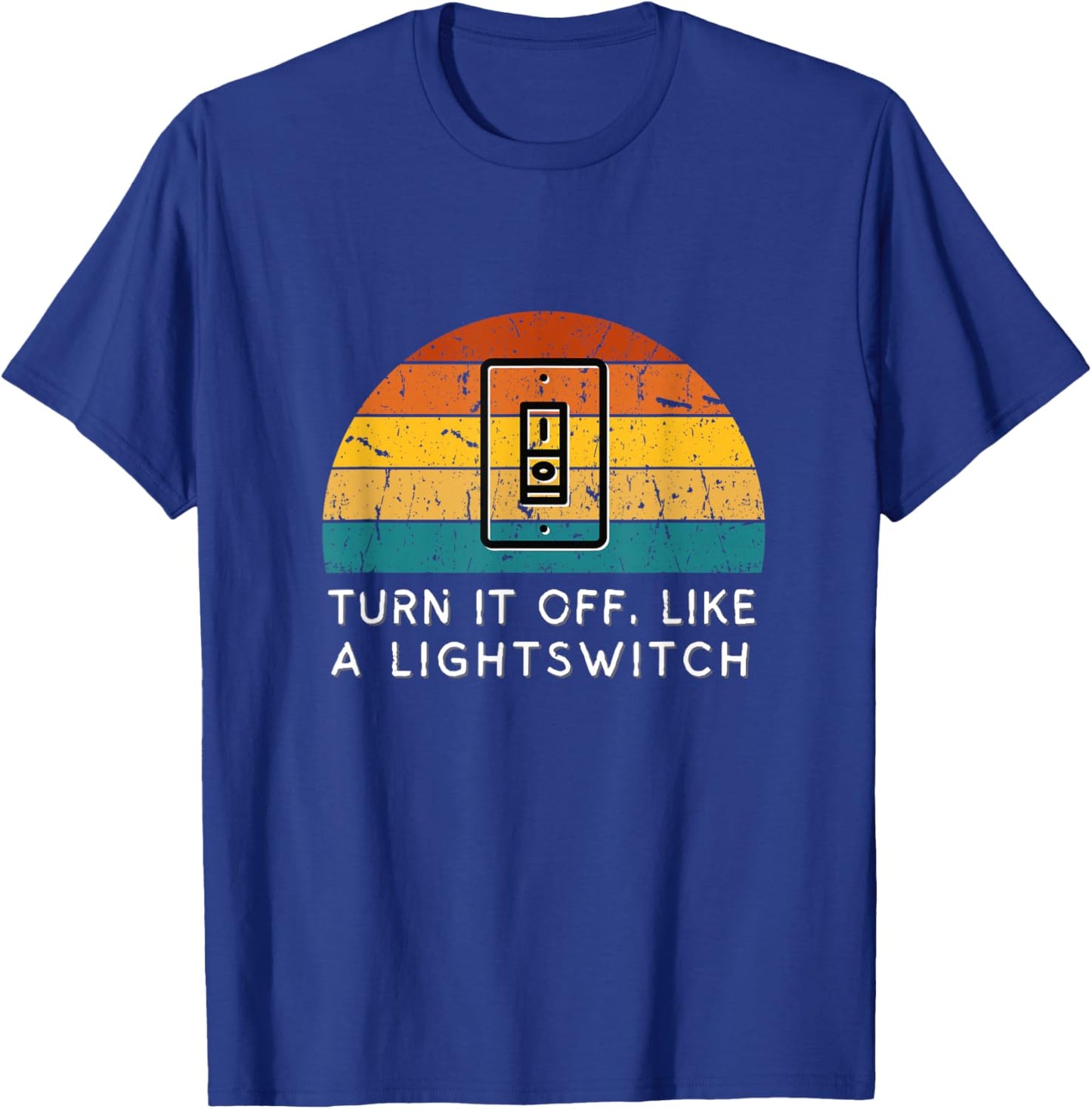 Book of Mormon Musical Turn It Off Like A Lightswitch Sunset T-Shirt - T-Shirt | Royal