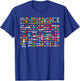 World Flags The Countries of the World International T-Shirt - T-Shirt | Royal