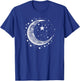 Galaxy Night Sky Moon Lunar Stars Love T-Shirt - T-Shirt | Royal