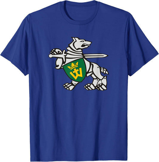 Iron Wolf Mindaugas by Lithuania Strong T-Shirt - T-Shirt | Royal