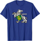 Iron Wolf Mindaugas by Lithuania Strong T-Shirt - T-Shirt | Royal