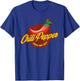 Chili Pepper Sauce Bottle Label Funny Halloween Costume T-Shirt - T-Shirt | Royal