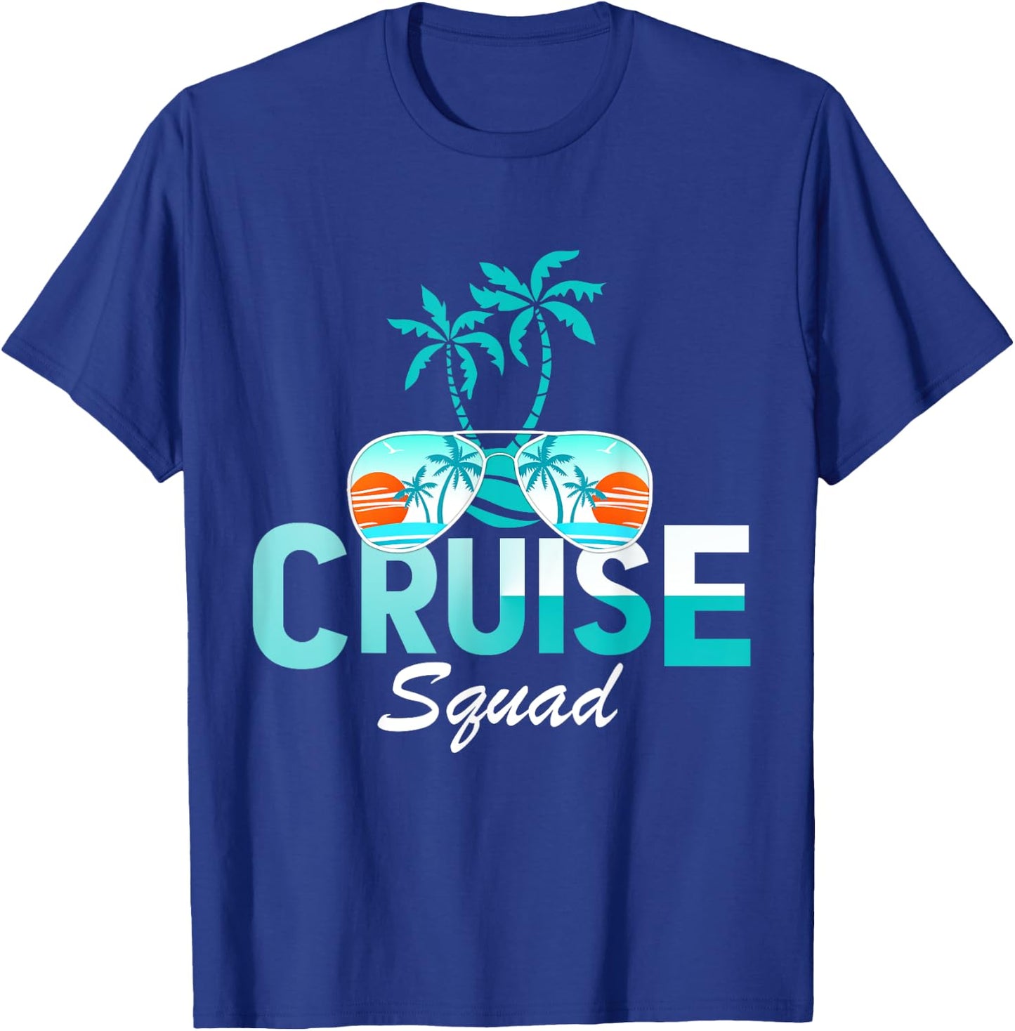 Cruise Squad Family Matching Cruise Trip Vacation Designs T-Shirt - T-Shirt | Royal