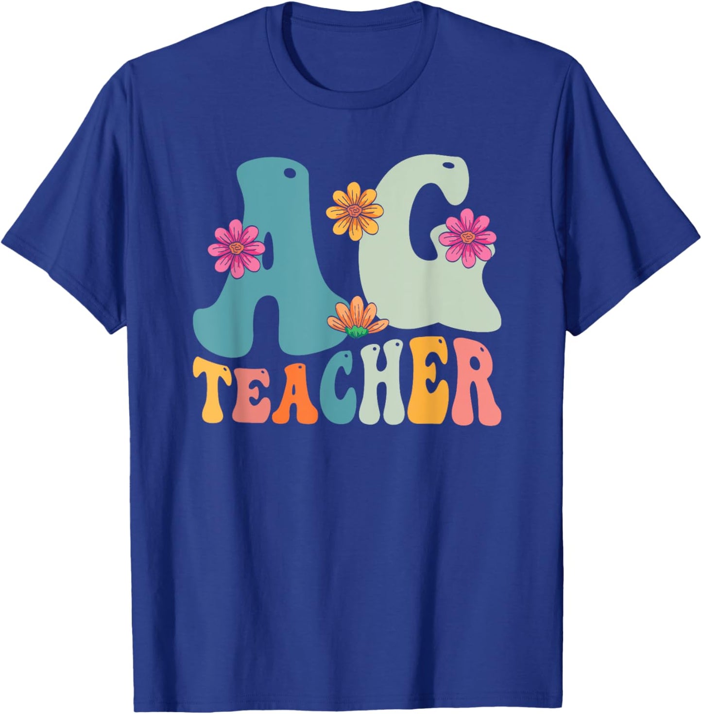 Agriculturist Teacher AG Teacher Gift Appreciation Men Women T-Shirt - T-Shirt | Royal