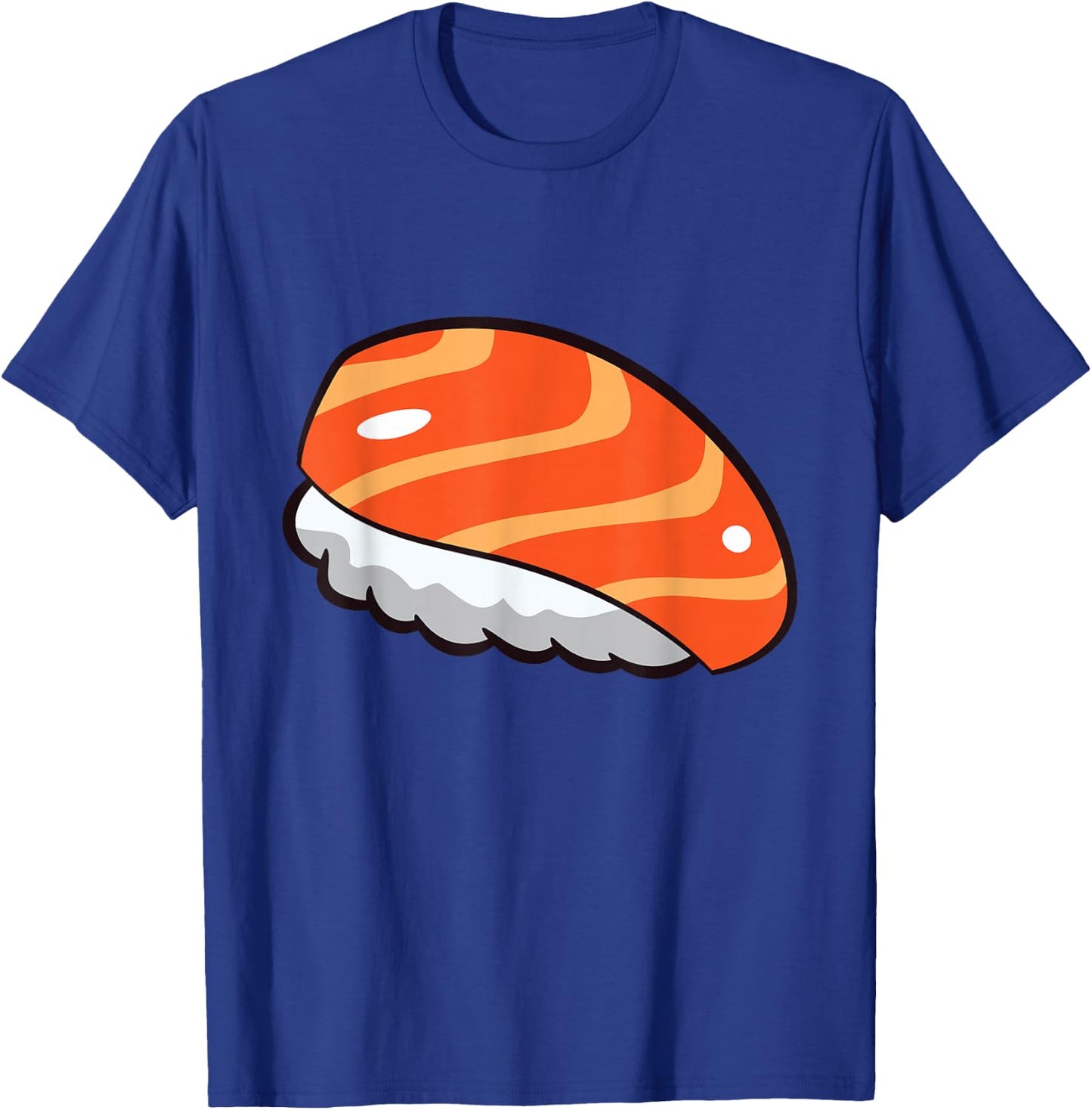 Kawaii Nigiri Sushi Funny Sushi Costume Cute Salmon Sushi T-Shirt - T-Shirt | Royal