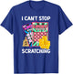 Lottery I Can't Stop Scratching Scratch Off Lotter Men Women T-Shirt - T-Shirt | Royal