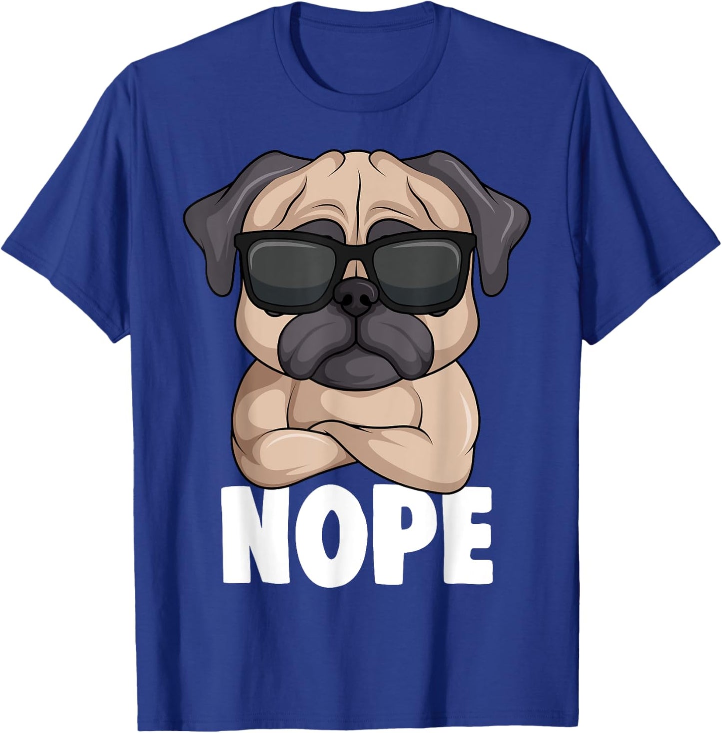 Pug Lover Dog Kids Boys Girls T-Shirt - T-Shirt | Royal