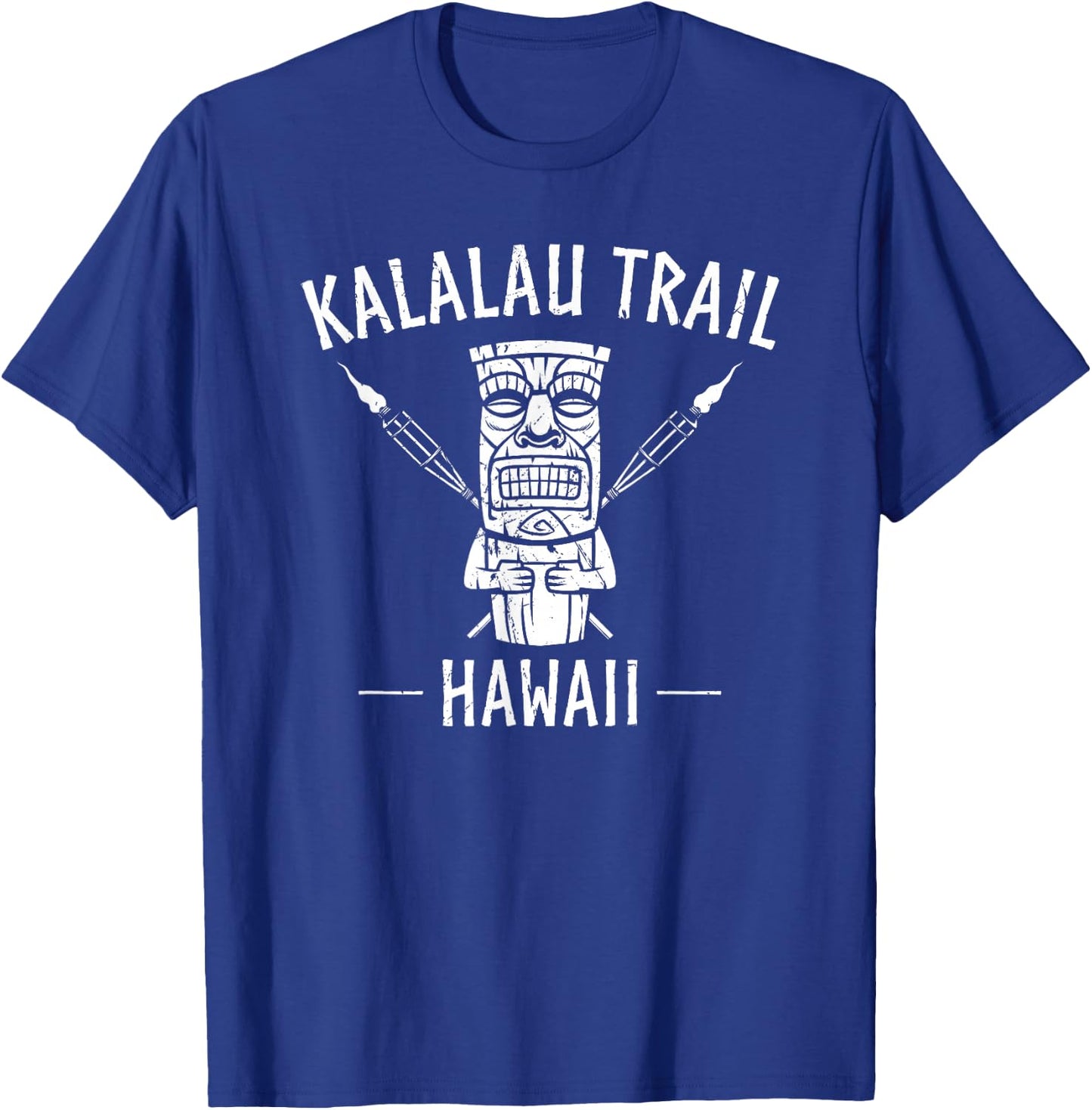 Kalalau Trail Hawaii Hawaiian Hiking Napali Coast Vacation T-Shirt - T-Shirt | Royal