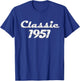 73 Year Old Gift Classic 1951 Vintage Car 73rd Birthday T-Shirt - T-Shirt | Royal