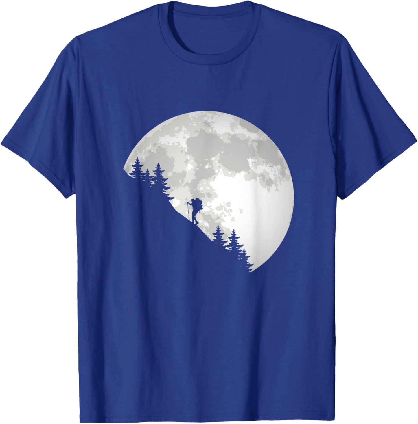 Hiking Apparel - Outdoor Camping Backpacking Hiking T-Shirt - T-Shirt | Royal