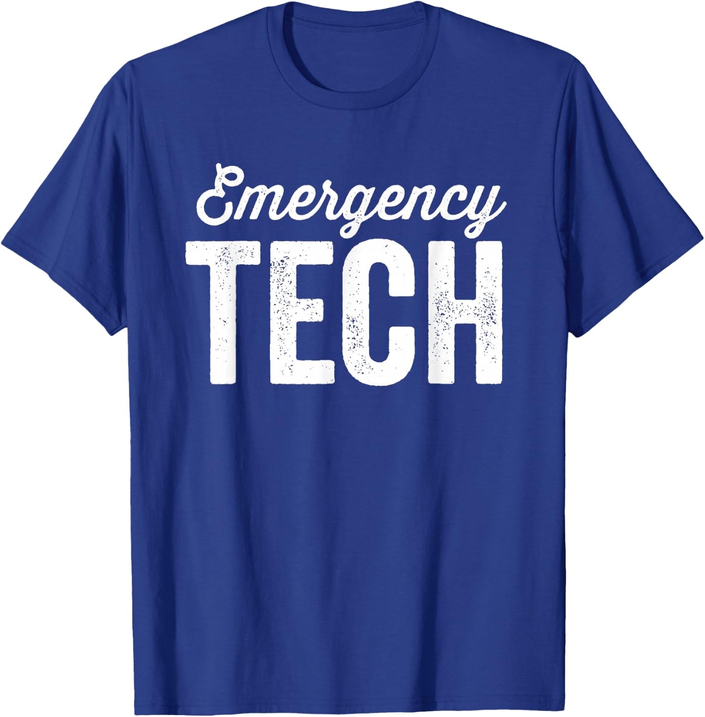 ER Tech Emergency Room Technician Nurse Technologist T-Shirt - T-Shirt | Royal
