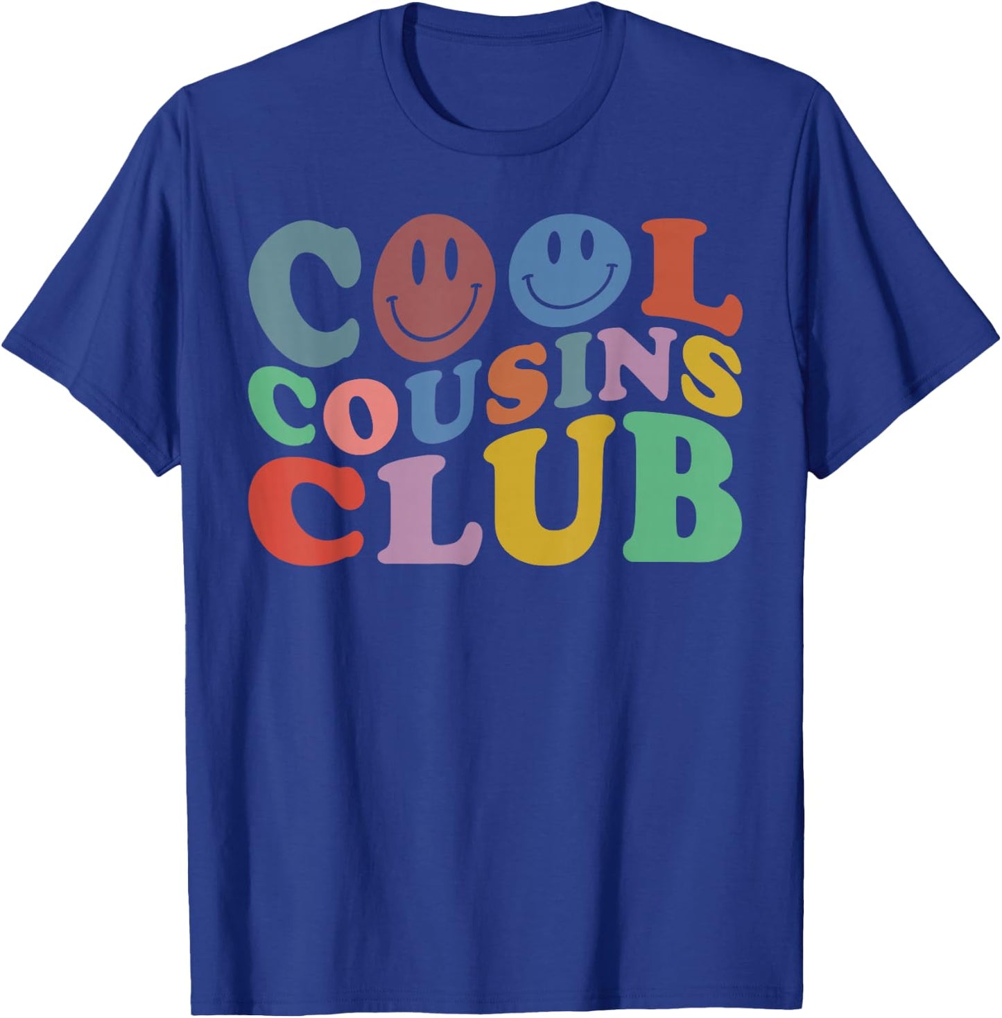 Cool Cousins Club, Funny Cousin Crew Kids Boys Girls T-Shirt - T-Shirt | Royal