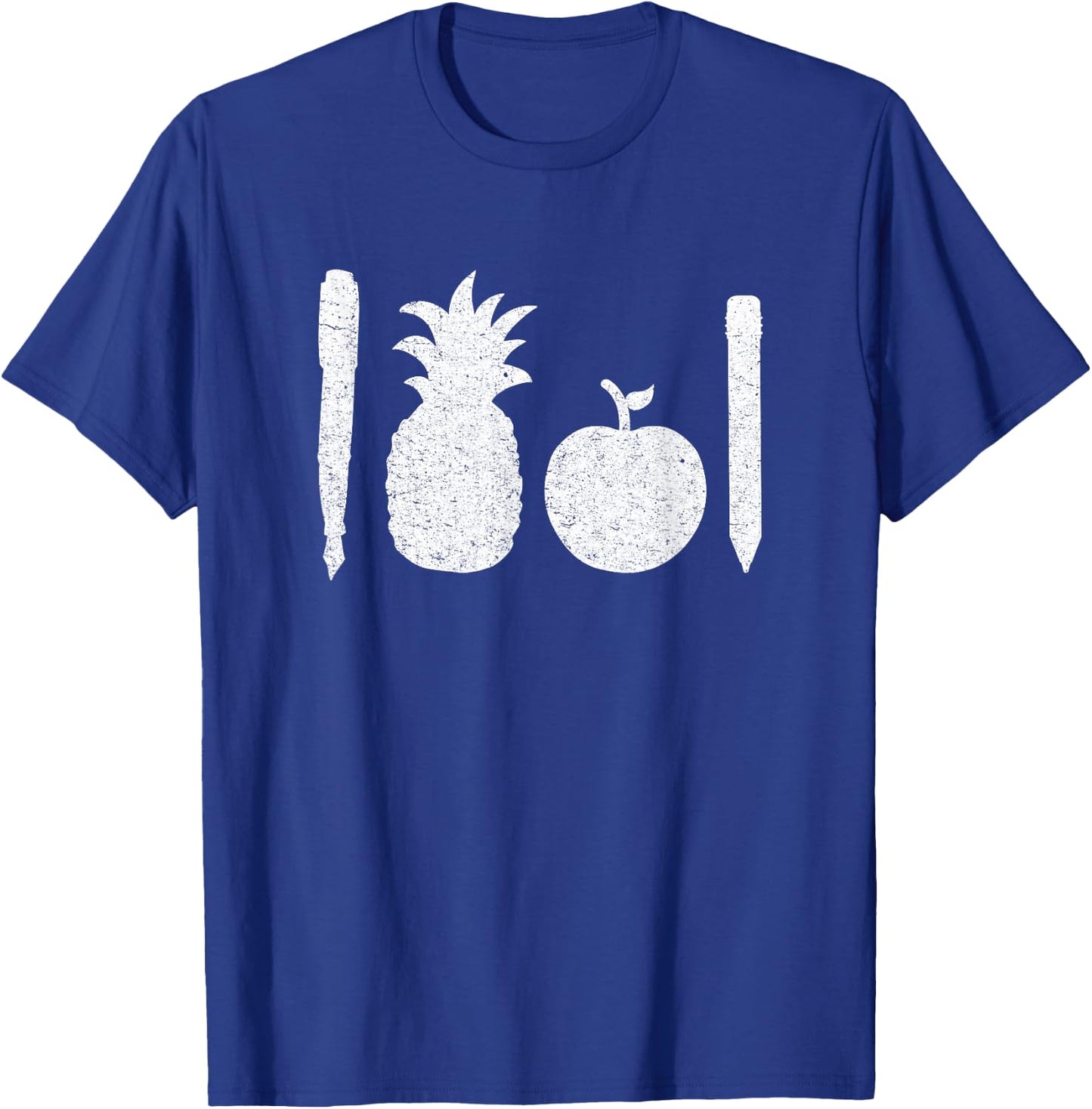 Pen Pineapple Apple Pen Funny Song Lover T-Shirt - T-Shirt | Royal