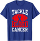 Tackle Blood Cancer Awareness T-Shirt - T-Shirt | Royal