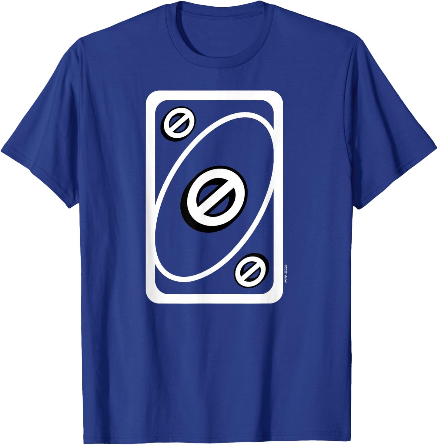 UNO - Red Skip Card T-Shirt - T-Shirt | Royal