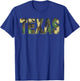 Texas Camouflage Men, Women & Kids Camo Texas T-Shirt - T-Shirt | Royal