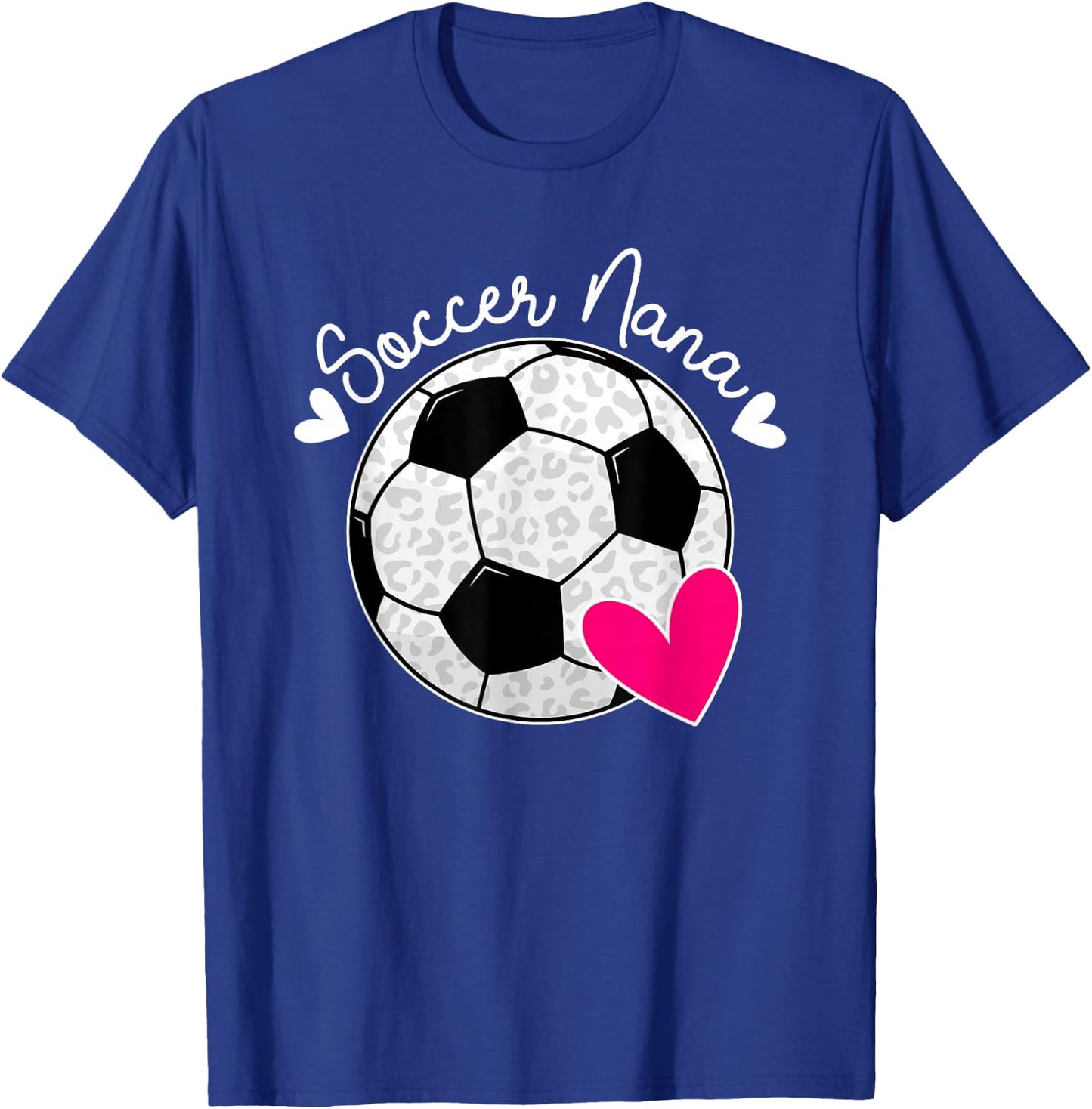 Soccer Nana Of A Soccer Player Nana Soccer Nana Grandma T-Shirt - T-Shirt | Royal